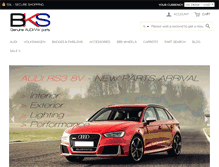 Tablet Screenshot of bks-tuning.com